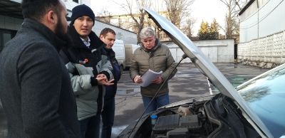Осмотр, проверка, перед началом движения