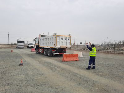 Практическое занятие на автодроме
